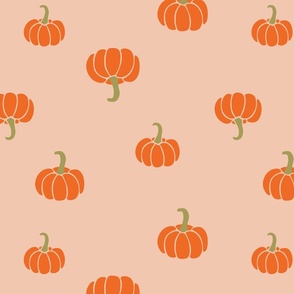 large fall pumpkins