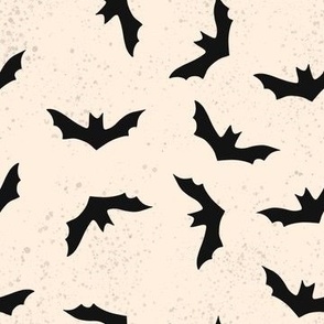 Black bats, Black halloween bats