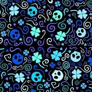 Shamrocks n Skulls - Blue mountain mist