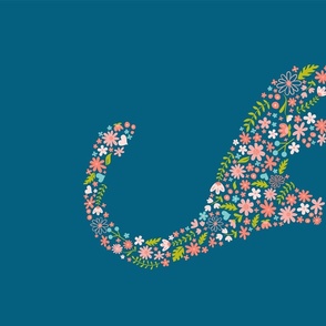 Floral Brontosaurus