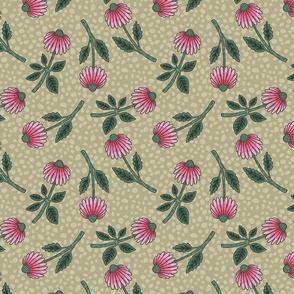 Daisy Sprinkle (8") - sage green