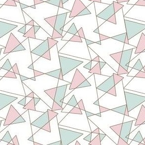 Pastel Geo Triangles