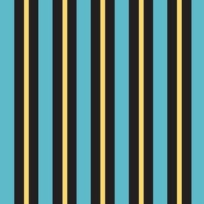 Bee Coordinating Stripe Teal Large