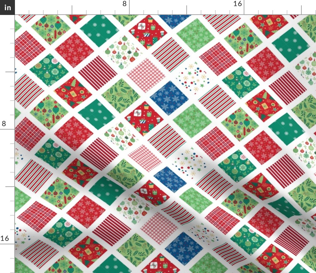 Christmas Delight Multicolor Blocks Large
