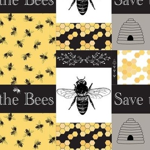 Save the Bees Blocks Medium