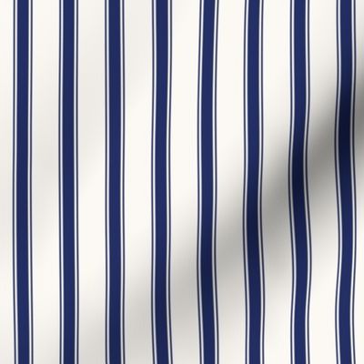 Blue Ticking Stripe