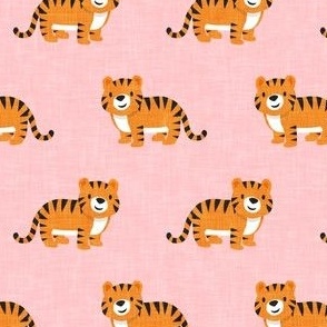 Cute Tigers - pink - LAD22