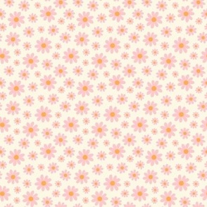 ( small ) daisy, florals, daisies, pink