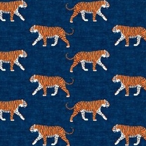 (small scale) Walking Tigers - Navy/Orange - College Football - LAD22