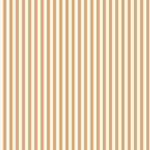 light ochre, bronze stripe - linen pinstripe,