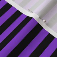 Classic Stripes Black and Purple