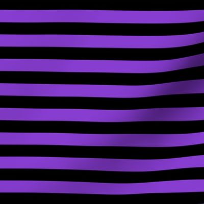 Classic Stripes Black and Purple