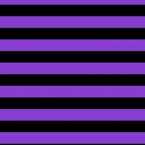 Classic Stripes Black and Purple