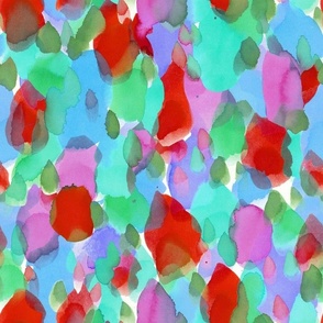 CHRISTMAS abstract watercolour speckles