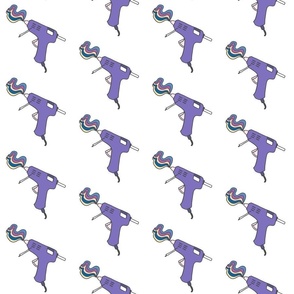 glue gun - purple - medium