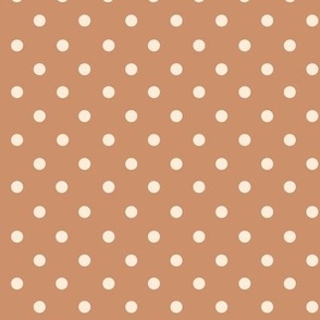 70sDahlia-polka dots -caramel