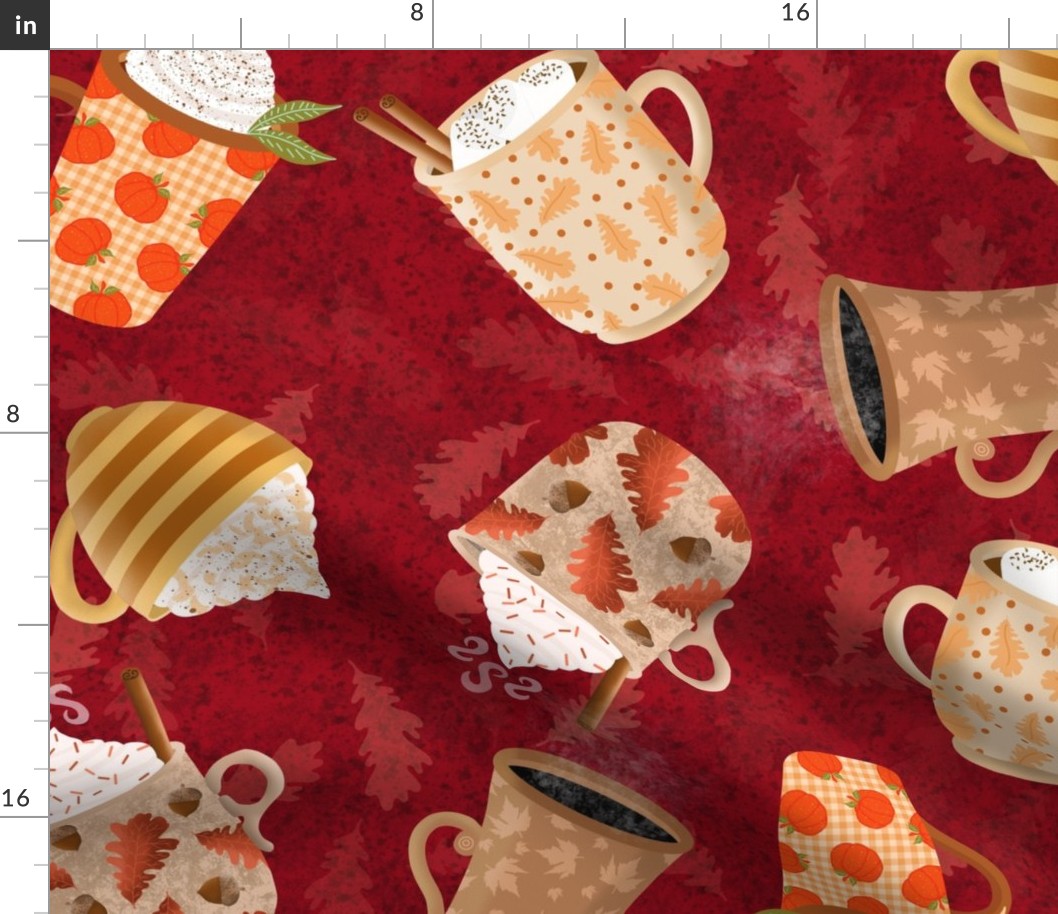 Cozy Mugs for Fall on Sienna Large