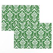 Ikat Damask - Evergreen