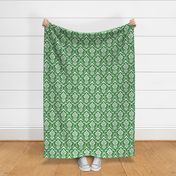 Ikat Damask - Evergreen