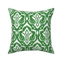 Ikat Damask - Evergreen