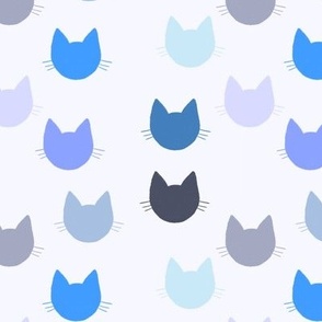 Blue Cats, Blue Cat faces