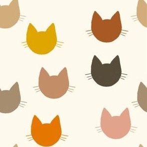 Gender neutral Cats, Earth tone Cats