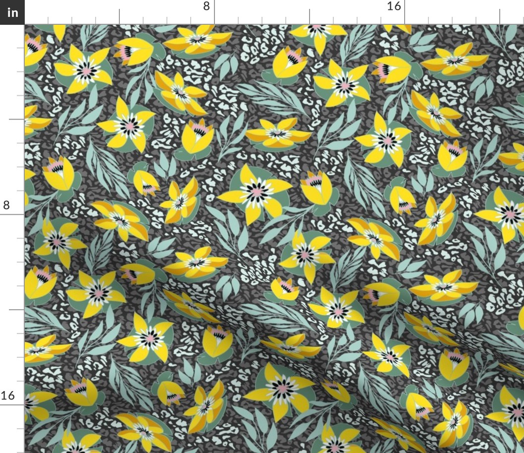 Flower Print_YELLOW 