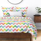 Happy Chevron Quilt