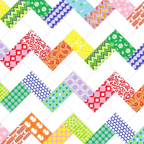 Happy Chevron Quilt