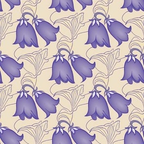 Purple Nouveau Bellflowers