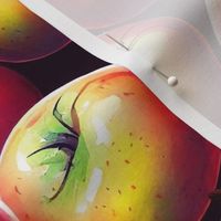 watercolor apples pop art medium