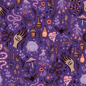 Modern Witch purple