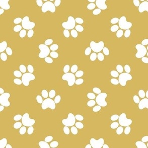 Paw Prints - Gold