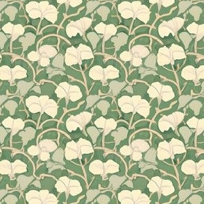 Ivory Floral Vine Ditsy