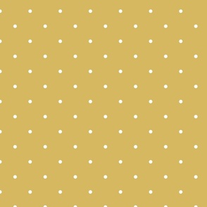 Tiny Polka Dots - Gold