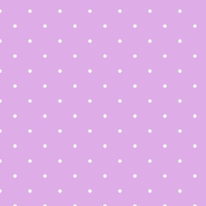 Tiny Polka Dots - Lavender Purple