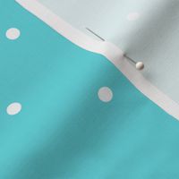 Tiny Polka Dots - Teal