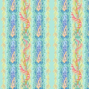 Seaweed and Coral Pattern (small)