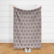 small // Wild beauty Ditsy floral pattern on lilac