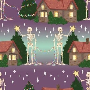 Big Christmas Skeleton Glow small scale