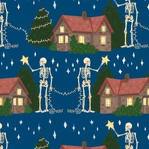 Big Christmas Skeleton Night small scale