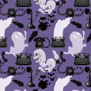 Typewriters and Telephones Cool Purple extra-small scale