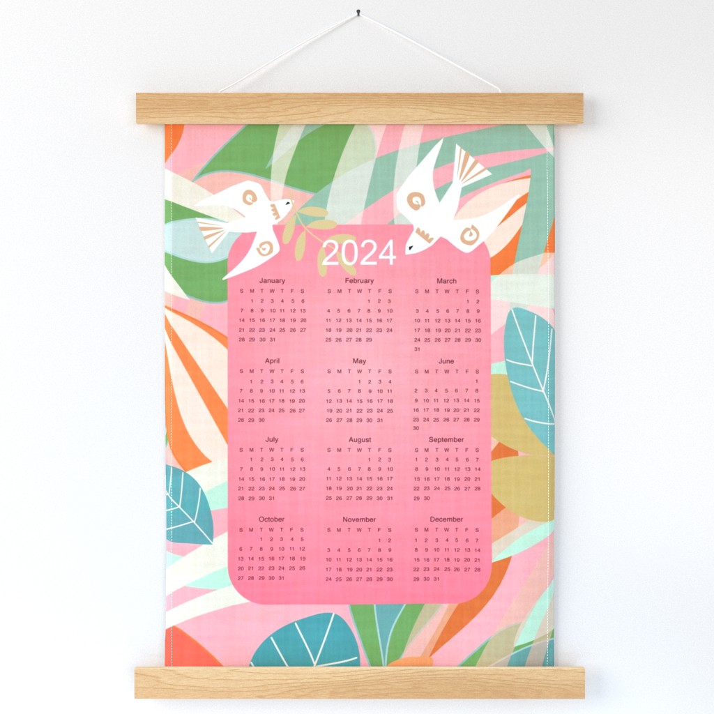 2024 Peace Dove Calendar
