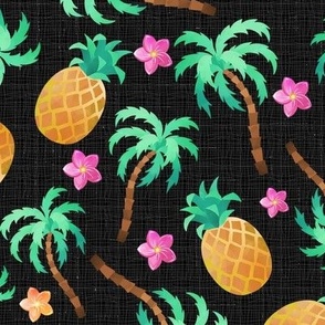 Pineapples And Palms