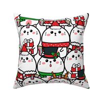 Cute Christmas Squishy Cats and Unicorns Caticorn Carolers Kawaii Novelty