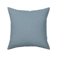 Embossed Chrysanthemums in French Blue