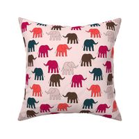 Pink elephants, Girl Elephants