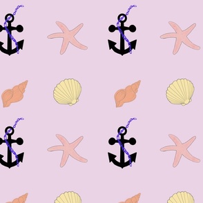 Pink Nautical Life