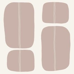 Bold Minimalistic Pattern - Blush Pink - Small