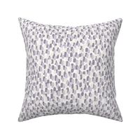 Abstract Animal - Leopard Print - Lavender Grey - Small